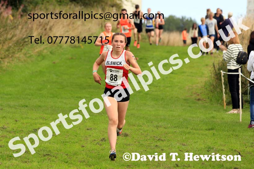 Mens and Womens under-17s, Farringdon Cross Country Relays, Sunderland.  Photo: David T. Hewitson/Sports for All Pics